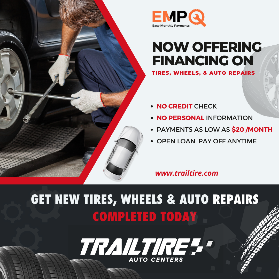 Calgary auto repair wheels tires financing